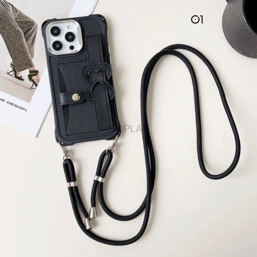 美品 FREITAG フライターグ スマホ ショルダーストラップ　カード入れ Galaxy Z Flip6 ケース Flip5 スマホショルダー カード収納