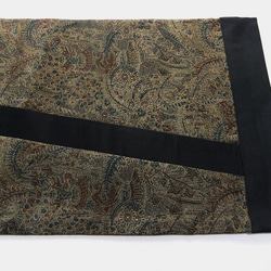 【(16)1838】30×96・和風大型マット・古典柄・大正昭和時代の帯からリメイク 5枚目の画像