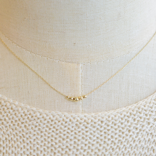 アガット ミラーボール付きロングネックレス k10 楽天市場】ミラーボール 2.5mm ロング ネックレス 90cm 18金 18K K18