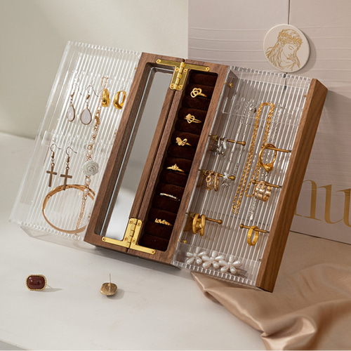 ジュエリーボックス アクセサリースタンド ネックレス ピアス 指輪