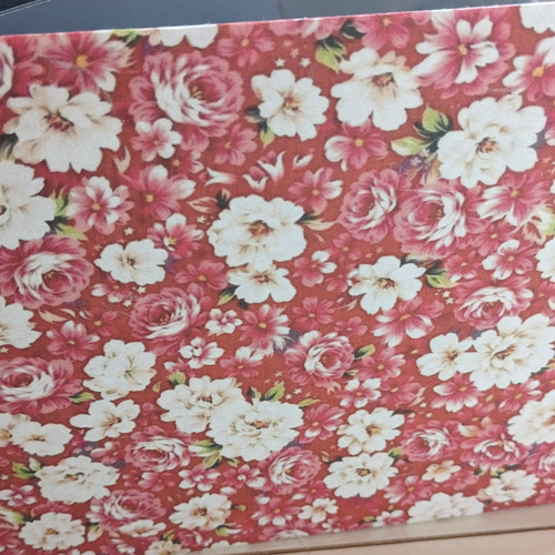 信頼への信頼 花柄薔薇柄和紙使用！見開き御朱印帳 仕切り画用紙付き 特大 ノート・メモ帳