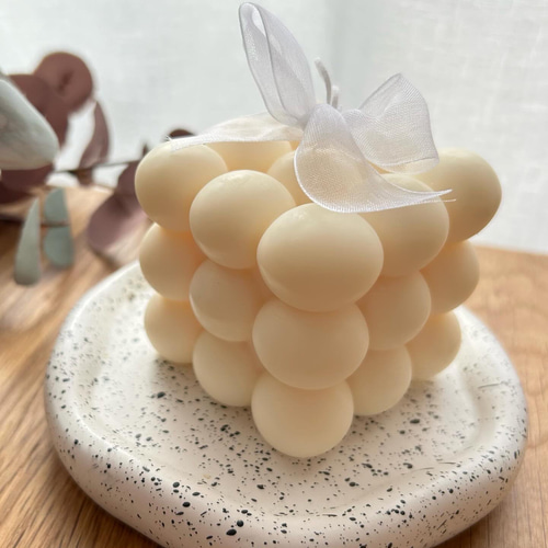 『ボンボン』韓国インテリア・ボンボンキャンドル風アロマストーン❤︎（石膏オブジェ） mini bonbon stone | ボンボンキャンドル風アロマストーン