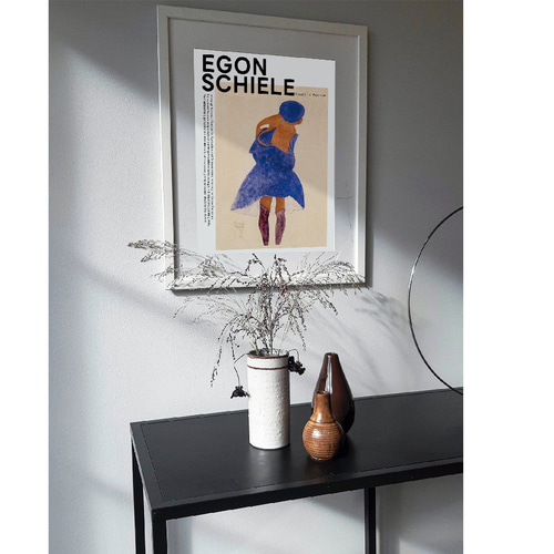 イヨンエ　ポスター 抽象画 アートポスター インテリアポスター イラスト エゴンシーレ