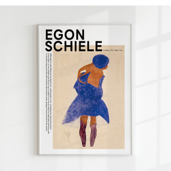 イヨンエ　ポスター 抽象画 アートポスター インテリアポスター イラスト エゴンシーレ