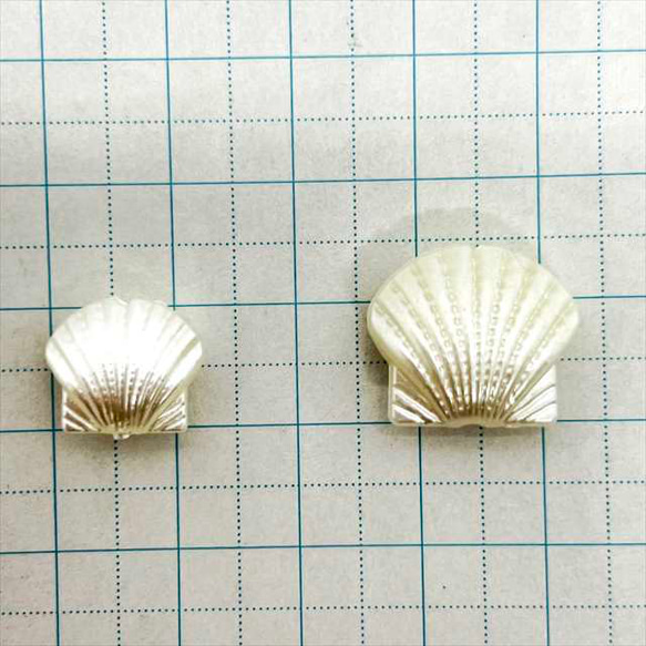 【10顆】珍珠珠★貝類/14.5×17mm★米白色貝殼樹脂珍珠塑膠珍珠 第2張的照片