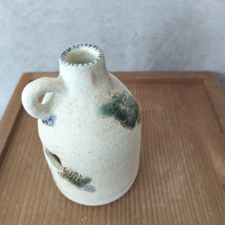 【Ｎｏ．13】陶器のオブジェ・キャンドルホルダー 10枚目の画像