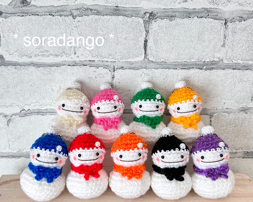 カラフルまるっこゆきだるま 深澤辰哉 snowman - メルカリ