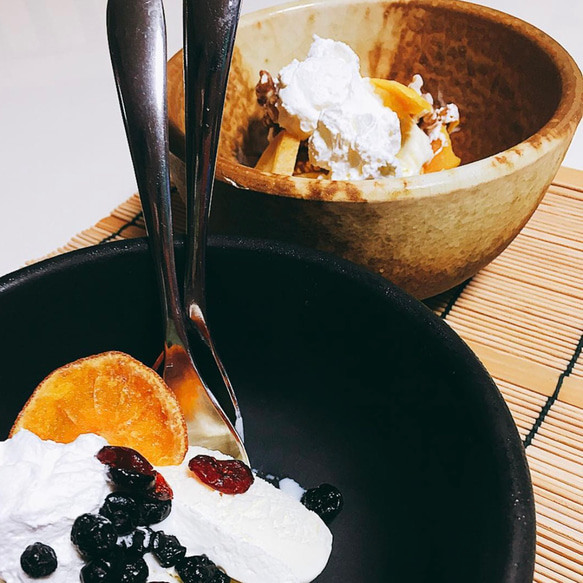 直火、冷凍OK！　大きめ本格お料理ボウル　 3枚目の画像