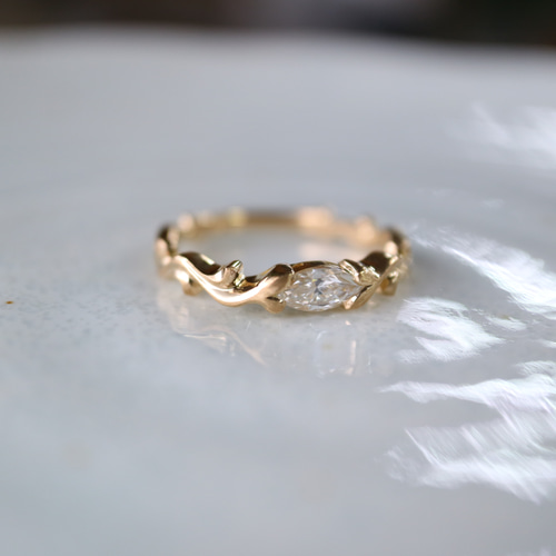 マーキスダイヤ/蔦の指輪 指輪・リング YUDA 通販 17216732｜Creema