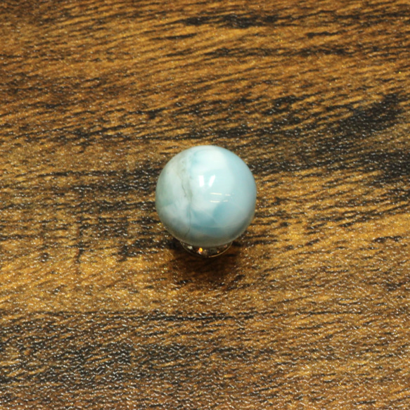 【スカイブルーの色合いがきれいです】１１ミリ 一粒売り ラリマー ブルーペクトライト Ｌａ２６ 癒し 天然石 ヒーリング 6枚目の画像