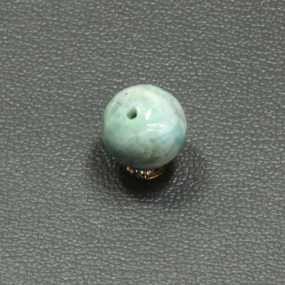【スカイブルーの色合いがきれいです】１１ミリ 一粒売り ラリマー ブルーペクトライト Ｌａ２６ 癒し 天然石 ヒーリング 7枚目の画像