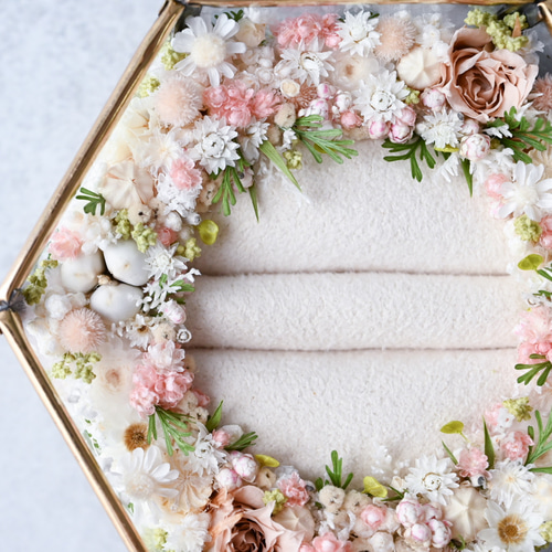 プリザーブドフラワー リングケース ピンク ♬☆ 楽天市場】プロポーズ プリザーブドフラワー リングケース