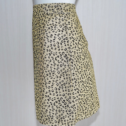 Leopard Glitter Mini Skirt ミニスカート ブラウン 茶色　 ガーリー 8枚目の画像