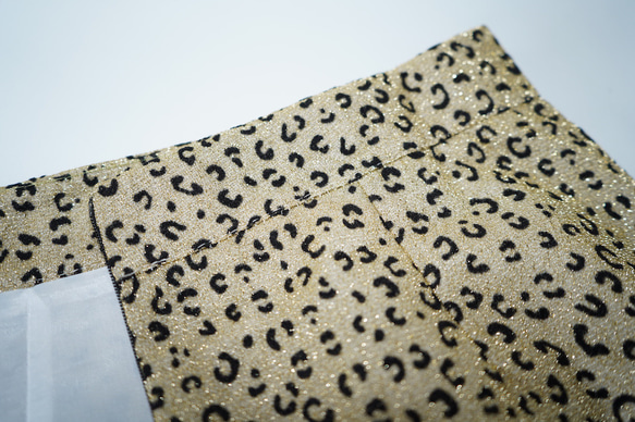 Leopard Glitter Mini Skirt ミニスカート ブラウン 茶色　 ガーリー 10枚目の画像