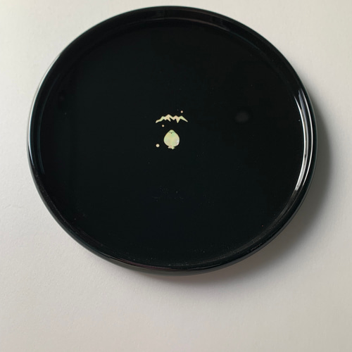 螺鈿 雷鳥 ユキ 7寸丸盆 中皿 武蔵川工房 通販 17217152｜Creema