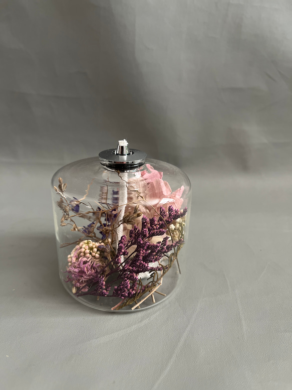 ボタニカル オイル ランプ ピンク　herbier fragrance oil lamp pink 　 2枚目の画像