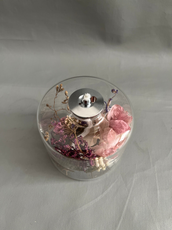 ボタニカル オイル ランプ ピンク　herbier fragrance oil lamp pink 　 4枚目の画像