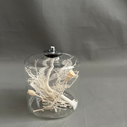 ボタニカル オイル ランプ ホワイト　herbier fragrance oil lamp white　 2枚目の画像