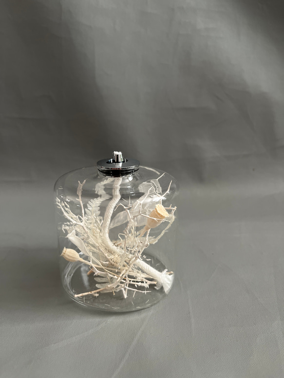 ボタニカル オイル ランプ ホワイト　herbier fragrance oil lamp white　 2枚目の画像