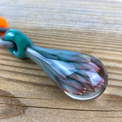 Fume Dot Glass Implosion ボロシリケイトガラスペンダント WITF14 8枚目の画像