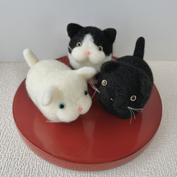 羊毛フェルト 猫 のおすすめ人気通販 検索結果｜Creema(クリーマ