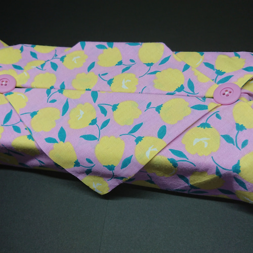 ピンク&水色花柄ティッシュboxカバーセット✨ その他インテリア雑貨