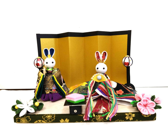 雛人形 ひな祭り つまみ細工 ひな人形・雛飾り himadare 通販 17218435