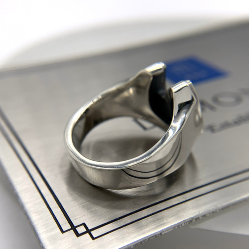 馬蹄 ピンキーリング メンズ/シルバー925 k10/星 シルバーアクセサリー