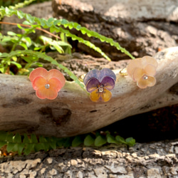 リングパンジー樹脂蝶の花のギフトボックス手作りカスタマイズ 9枚目の画像