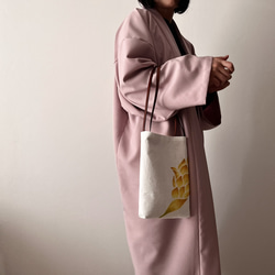 和柄着物風ガウン  PNK 【Mari】 LILY BROWN（リリーブラウン）の「和柄着物風ガウン（）」 - WEAR
