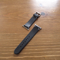 Apple Watch バンド / ホーウィン クロムエクセル 時計ベルト 腕時計　アップルウォッチ レザーベルト 3枚目の画像