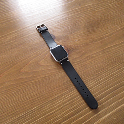 Apple Watch バンド / ホーウィン クロムエクセル 時計ベルト 腕時計　アップルウォッチ レザーベルト 2枚目の画像