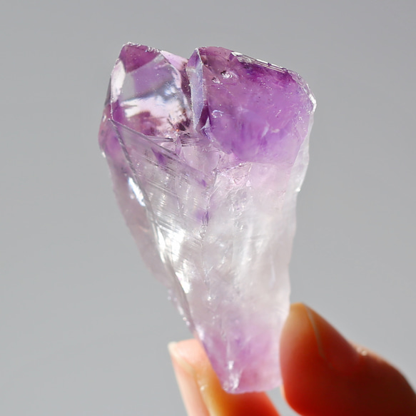 アメジスト ポイント 原石 単結晶 希少 紫水晶 鉱物 天然石 水晶 13枚目の画像