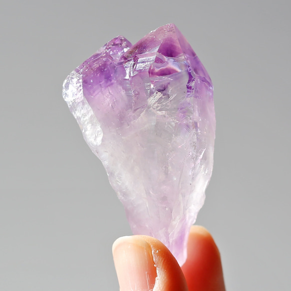 アメジスト ポイント 原石 単結晶 希少 紫水晶 鉱物 天然石 水晶 14枚目の画像