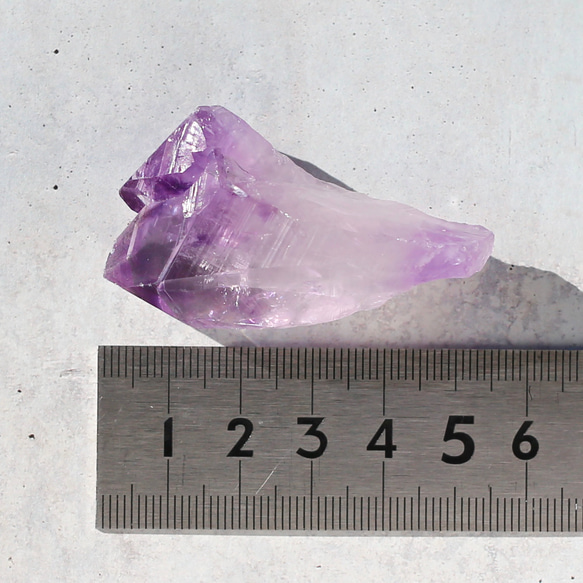 アメジスト ポイント 原石 単結晶 希少 紫水晶 鉱物 天然石 水晶 17枚目の画像