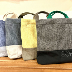 単品】ヌビキルト♡図書バッグ(4カラー) レッスンバッグ S♡made 通販