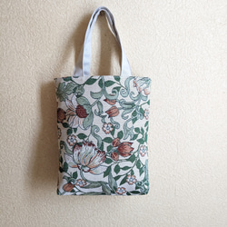 M✰ゴブラン織りのミニバッグ♡アンティークな花柄が春を呼び込む♫ 2枚目の画像