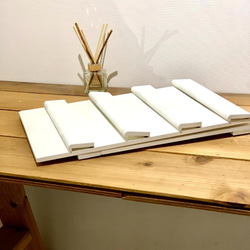 オリタタムヤーツ　木製折りたたみ什器　傾斜ディスプレイ 11枚目の画像