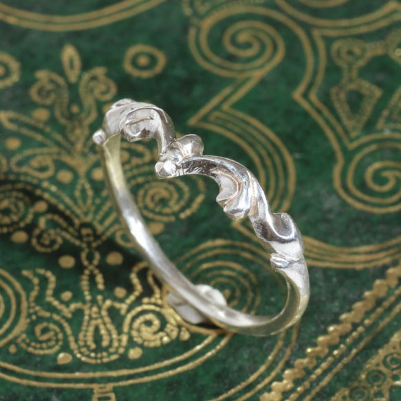 Art Nouveau ring V／SV925 6枚目の画像