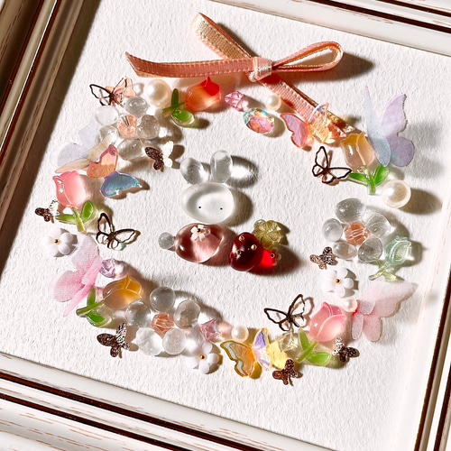 シーグラスアート+° Spring lease ♡+° その他アート KONONO＊ 通販  