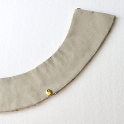 オートクチュール刺繍▫️COL 付け衿 #CL2001 / リュネビル刺繍 4枚目の画像