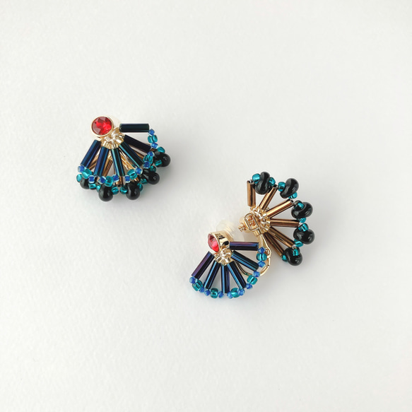 EARRING:「Crow swallowtail」butterfly 3枚目の画像