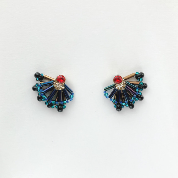 EARRING:「Crow swallowtail」butterfly 1枚目の画像