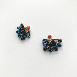 EARRING:「Crow swallowtail」butterfly 2枚目の画像