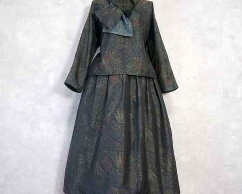 つむ様着物リメイク 着物リメイク #キャミソールワンピース #大島紬 #YouTube #古布