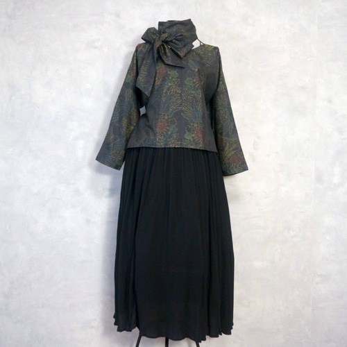 本場久米島紬　着物リメイク　ストール 本場久米島紬 着物リメイク ストール 本場久米島紬 | やまぶん呉服店