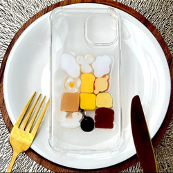 《eggs》　iPhoneケース　Androidケース　スマホケース　目玉焼き　フェイクフード　食品サンプル 6枚目の画像
