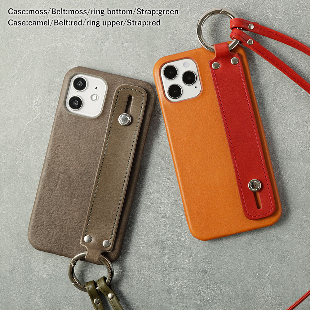 栃木レザー スマホケース 全機種対応 スマホショルダー　ハンドベルト　iPhone　Android#mm00001024