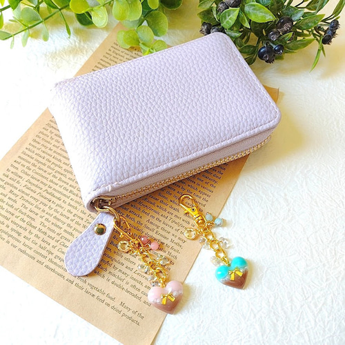 いちごパフェ☆様✨ハンドメイドハートチャームタッセル ハート部分約8