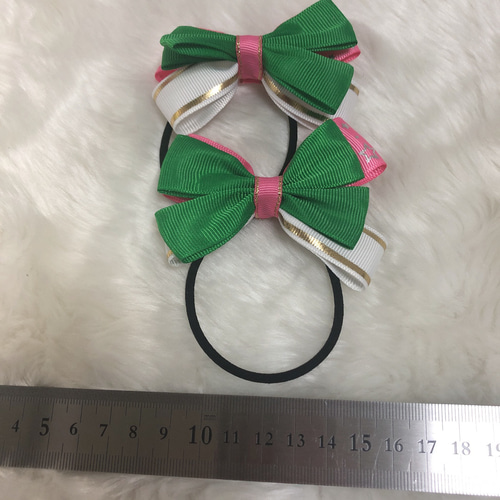 【美品】acca ヘアゴム　リボン ベロアリボンヘアゴム（ヘッドアクセサリー） | OPAQUE.CLIP